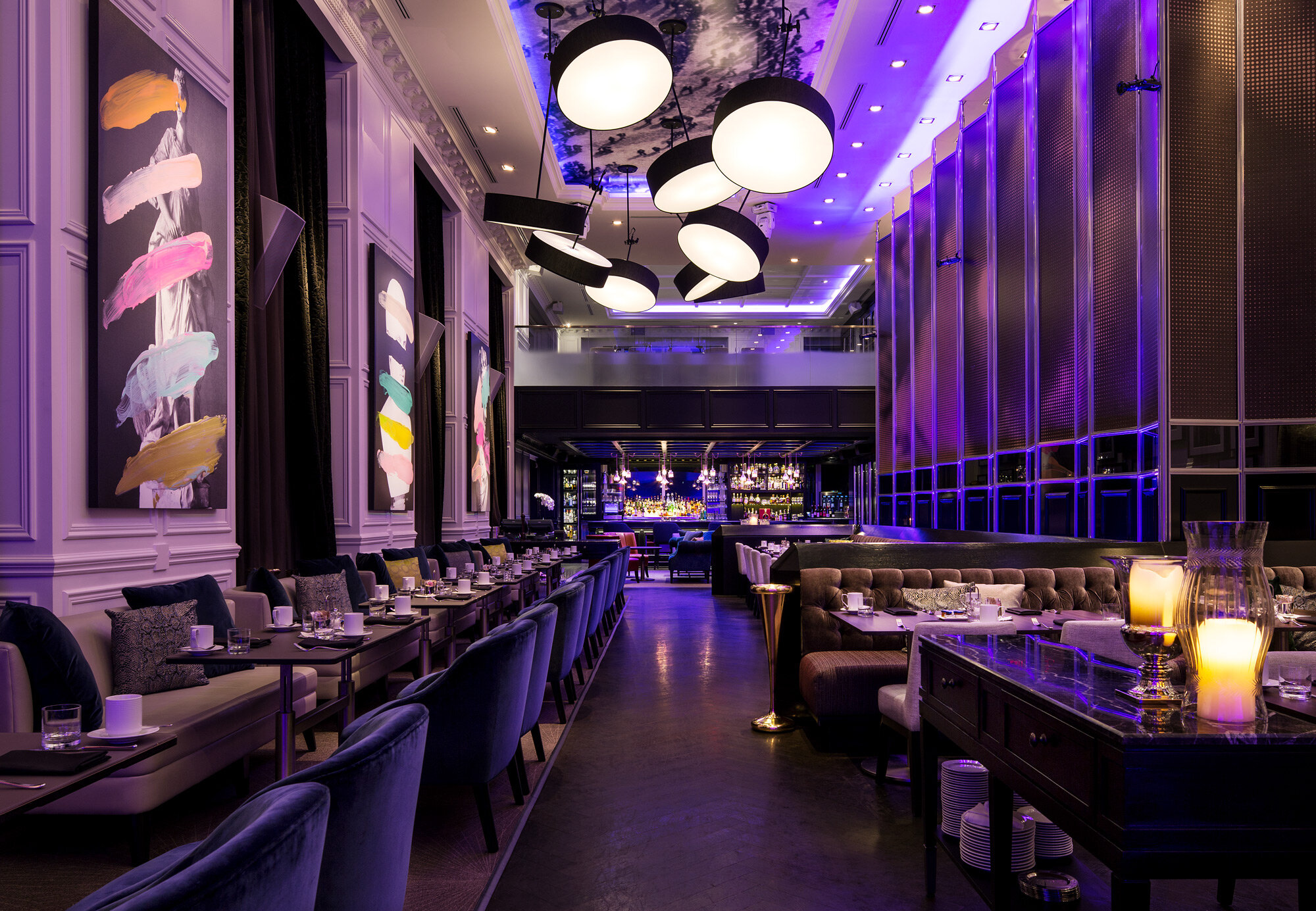 Restaurant Interior Photography by Worker Bee Supply