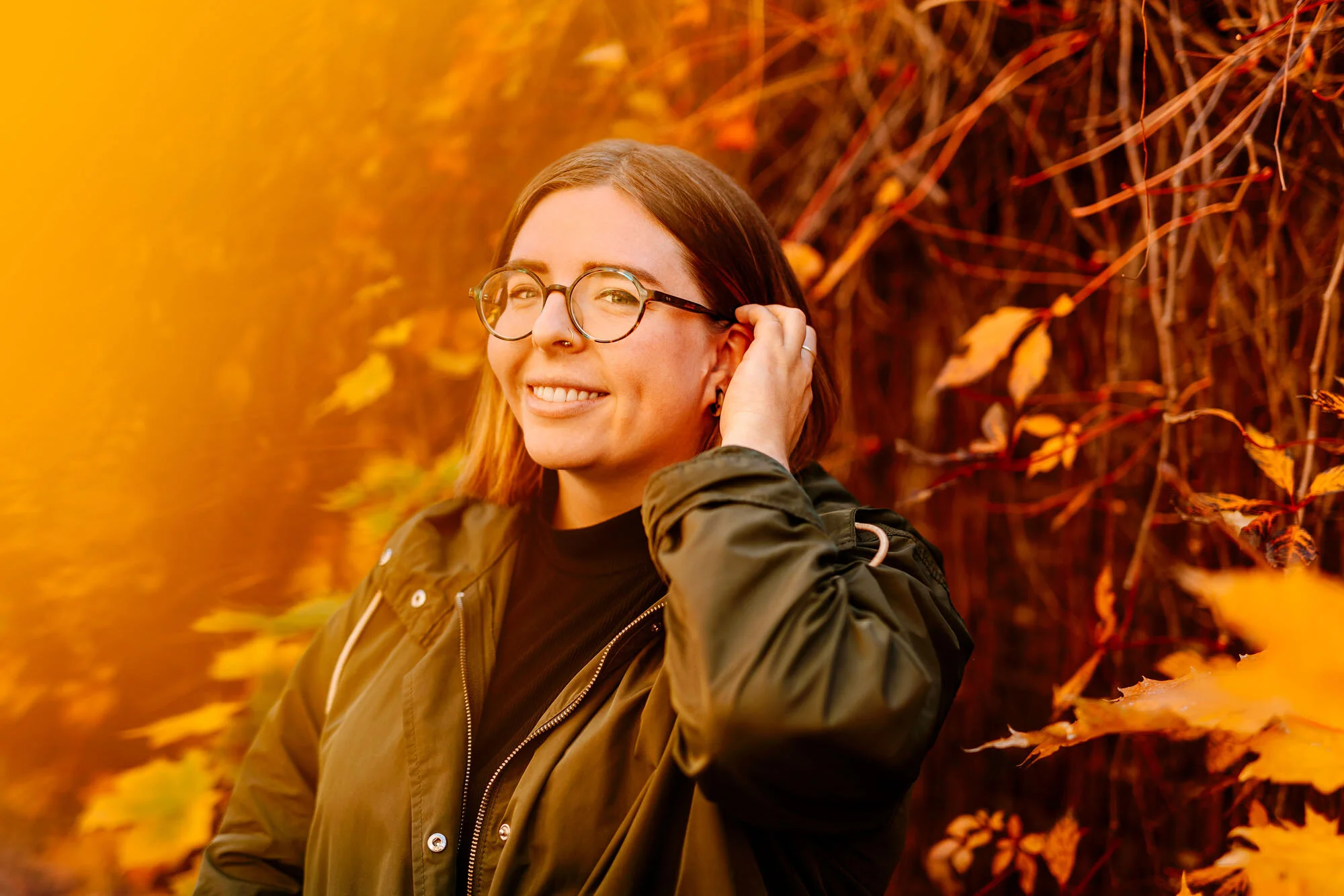 Environmental Portrait of Marta Ryczko in Toronto