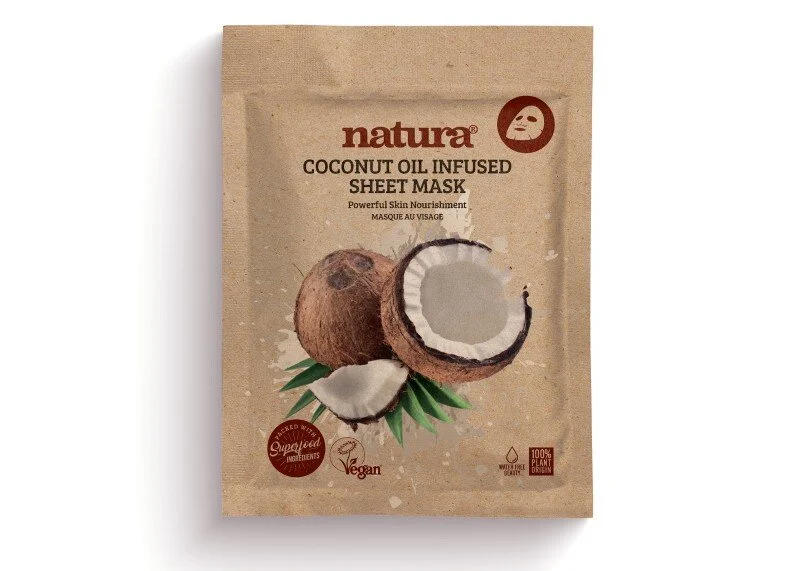 Natura Coconut Oil Infused Sheet Mask 