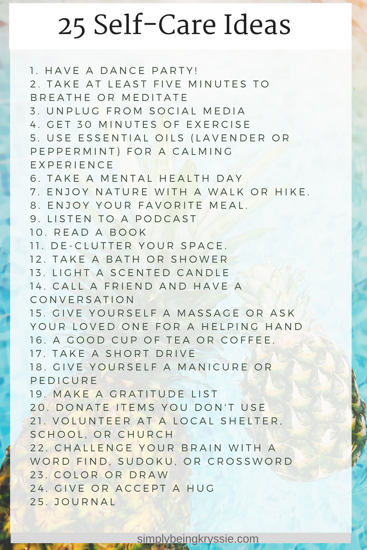 Dance it outTake at least five minutes to breath Meditate or take a yoga classGet 30 minutes of exercise Use essential oils like lavender or peppermint in a diffuser or sprayed on your pillow to aid in relax (1).png