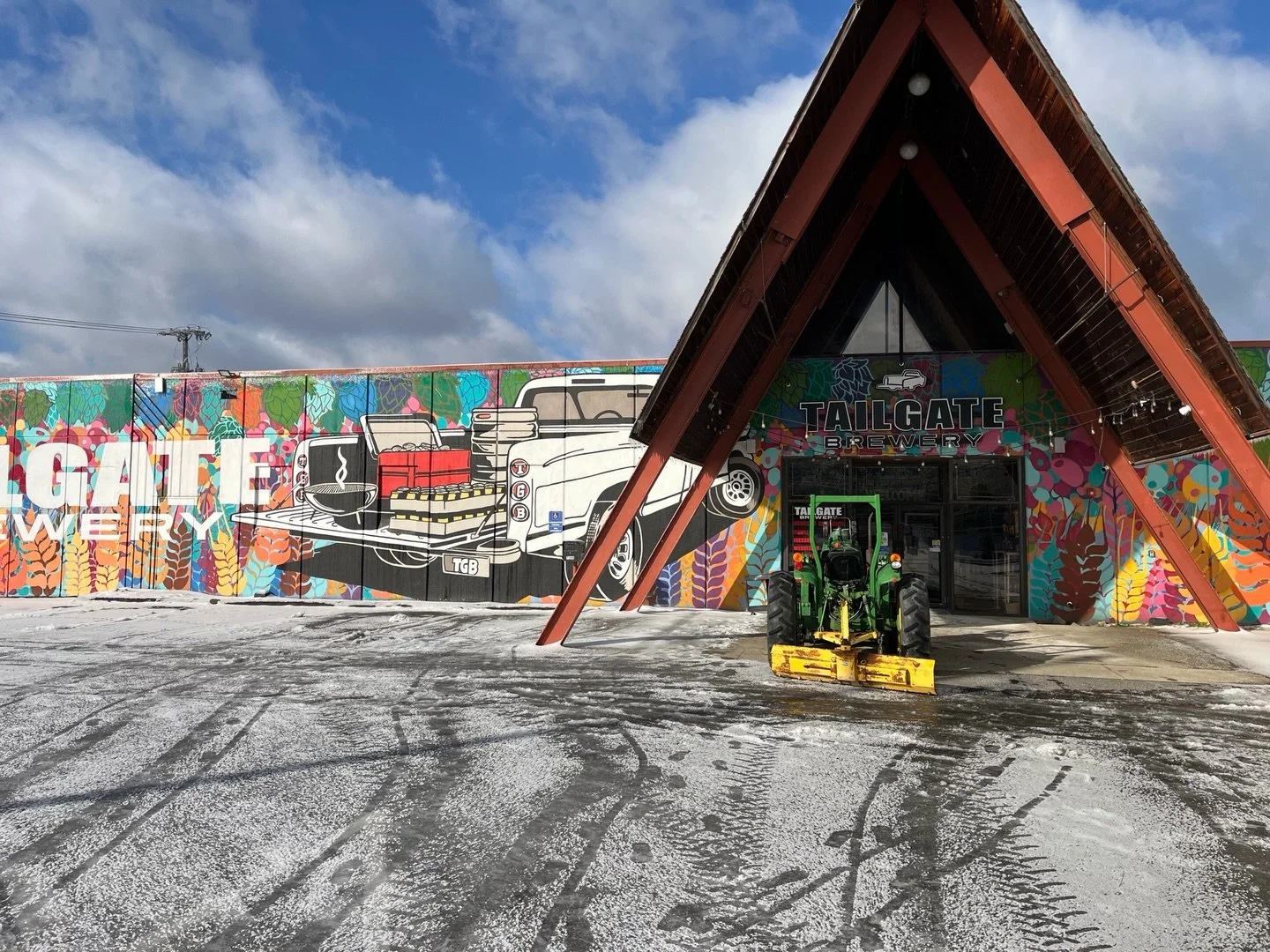 Snow day #??? ❄️1.26❄️ We&rsquo;ve got power! We&rsquo;ve got heat! Our maintenance team has plowed and salted the parking lot! We will be open 12-7 today and staffed with folks who are ready to see you and pour you a beer!