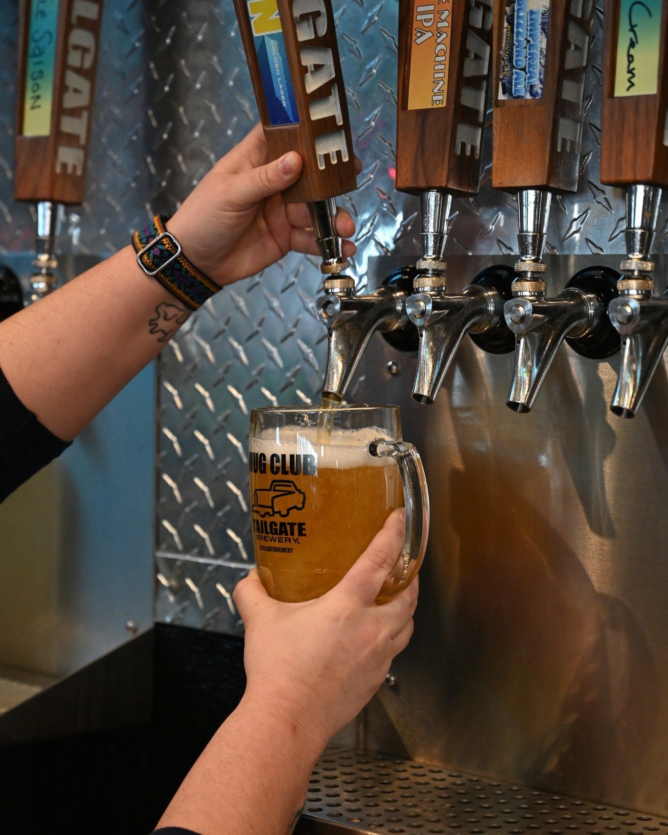 It's kick the keg Tuesday Mug Club! Swing by today to find out what your featured $1 pour is!
