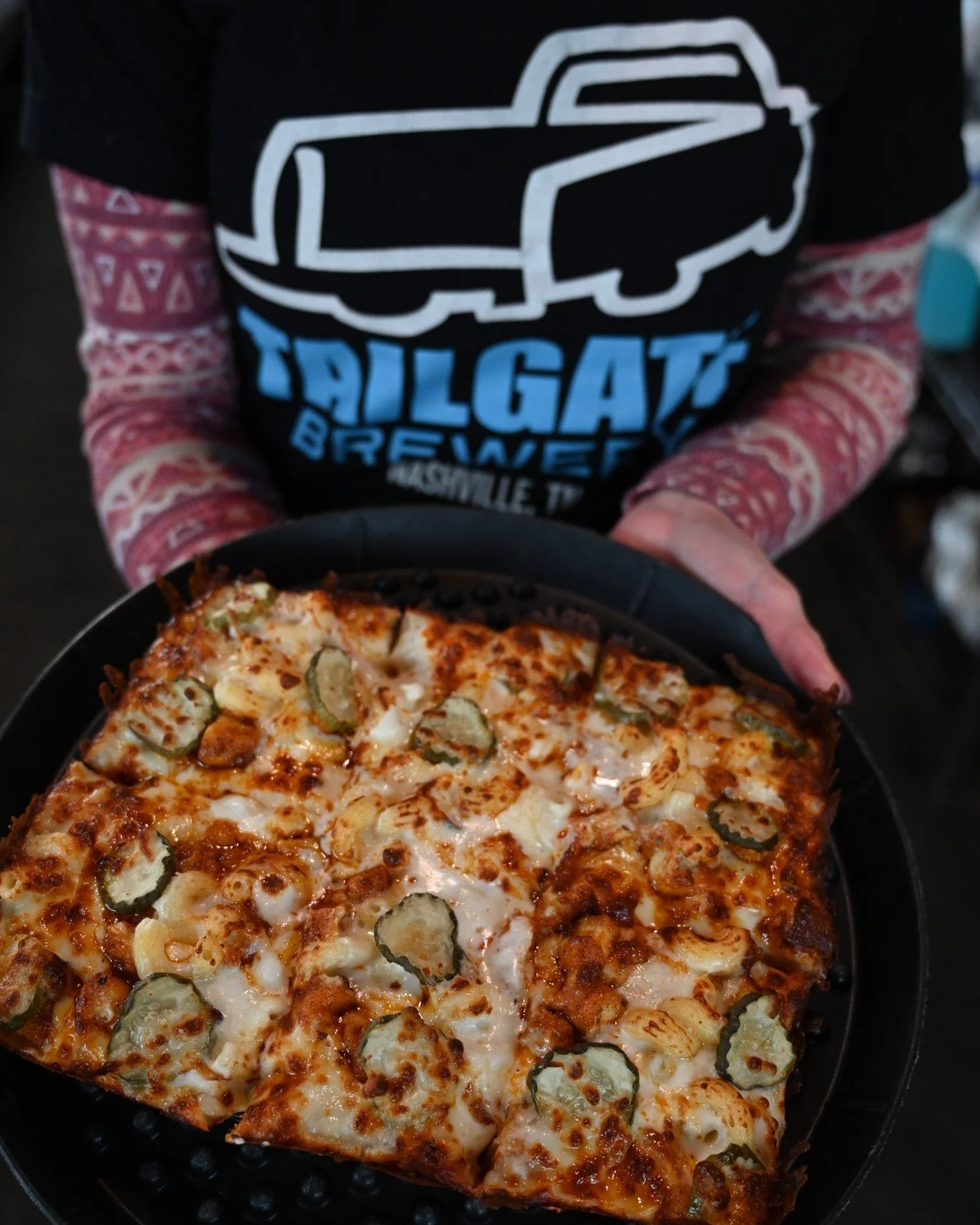 Half-priced pizza Wednesday! Any style, any topping, all half-off when you dine in today!