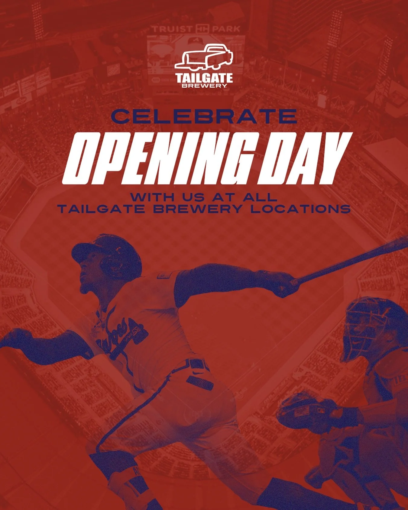 Catch all the Opening Day action at all TailGate Brewery locations! Cold beer and a slice of pizza go perfectly with America&rsquo;s favorite pastime ⚾️