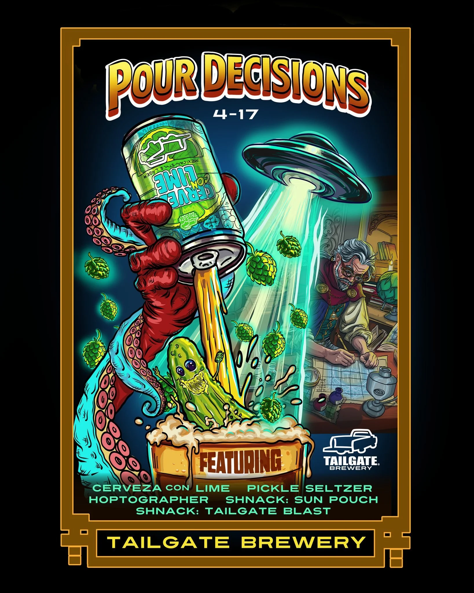 The day of pour decisions arrives tomorrow. The choice is yours.

All five drops available in cans and on tap at all of our taprooms.