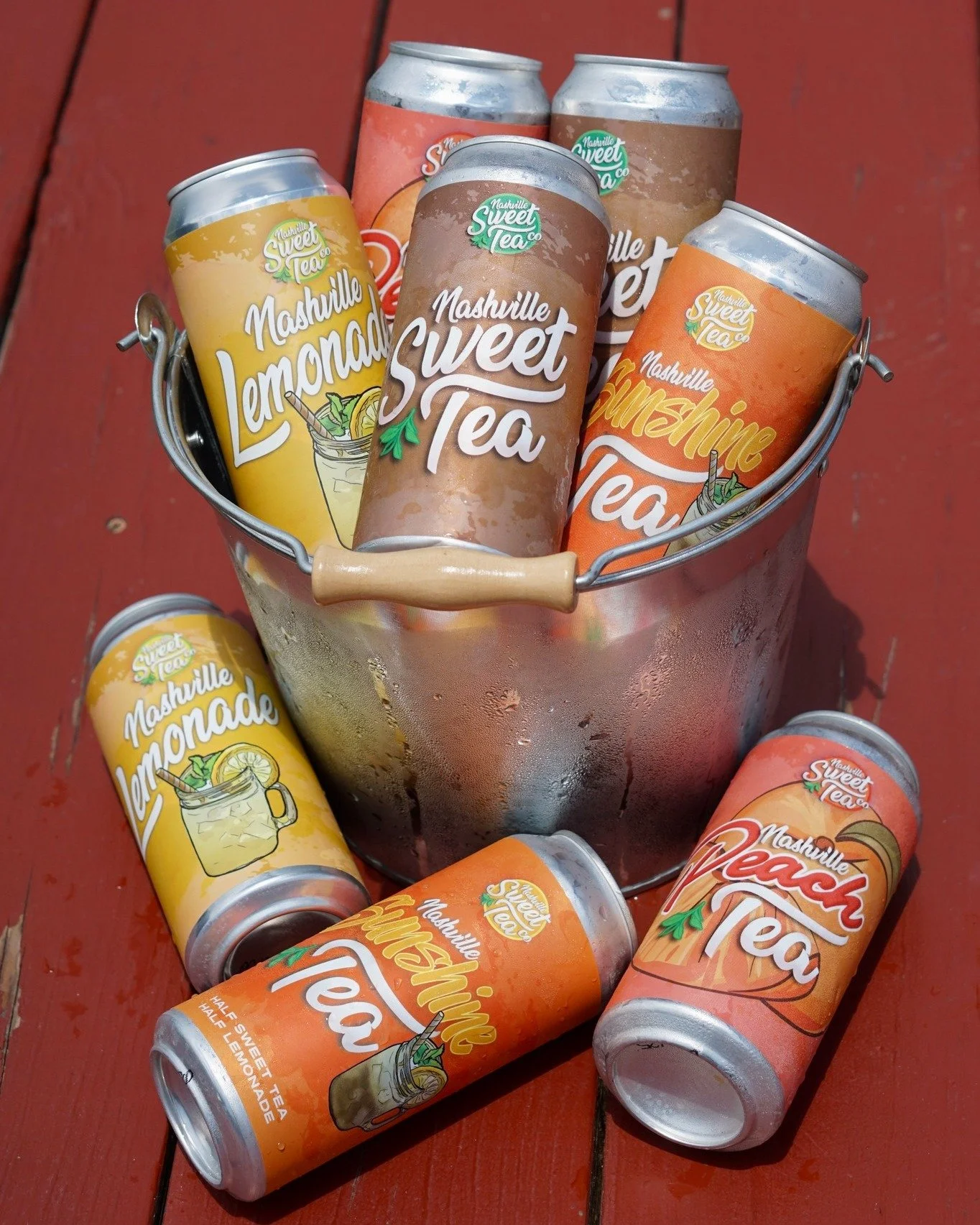 It's National Tea Day y'all! Celebrate by grabbing a can of @nashvillesweettea from your local grocery store or closest taproom! Our family recipe shared with you, made right here in Tennessee. ❤