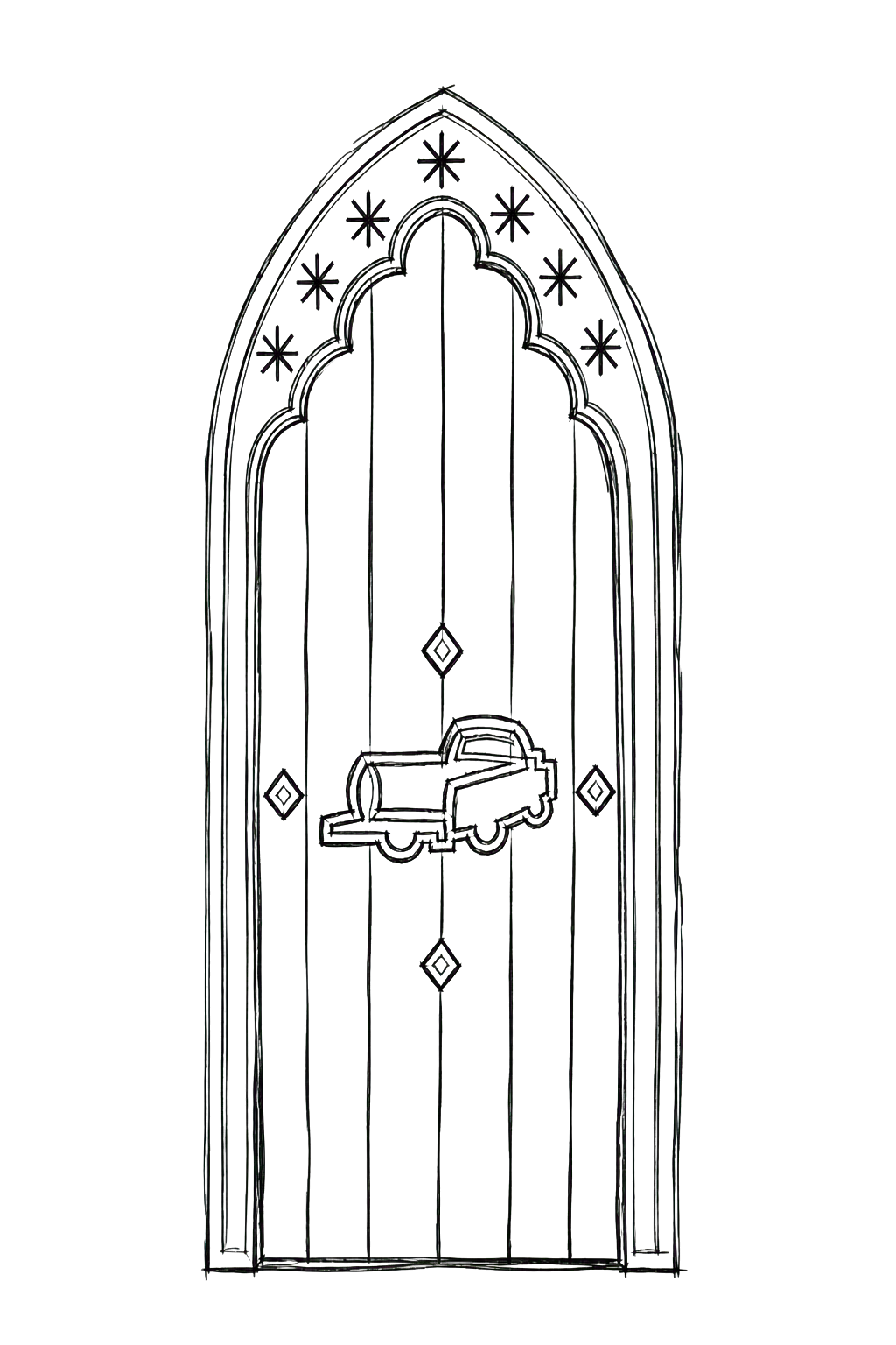The Gate Sketch