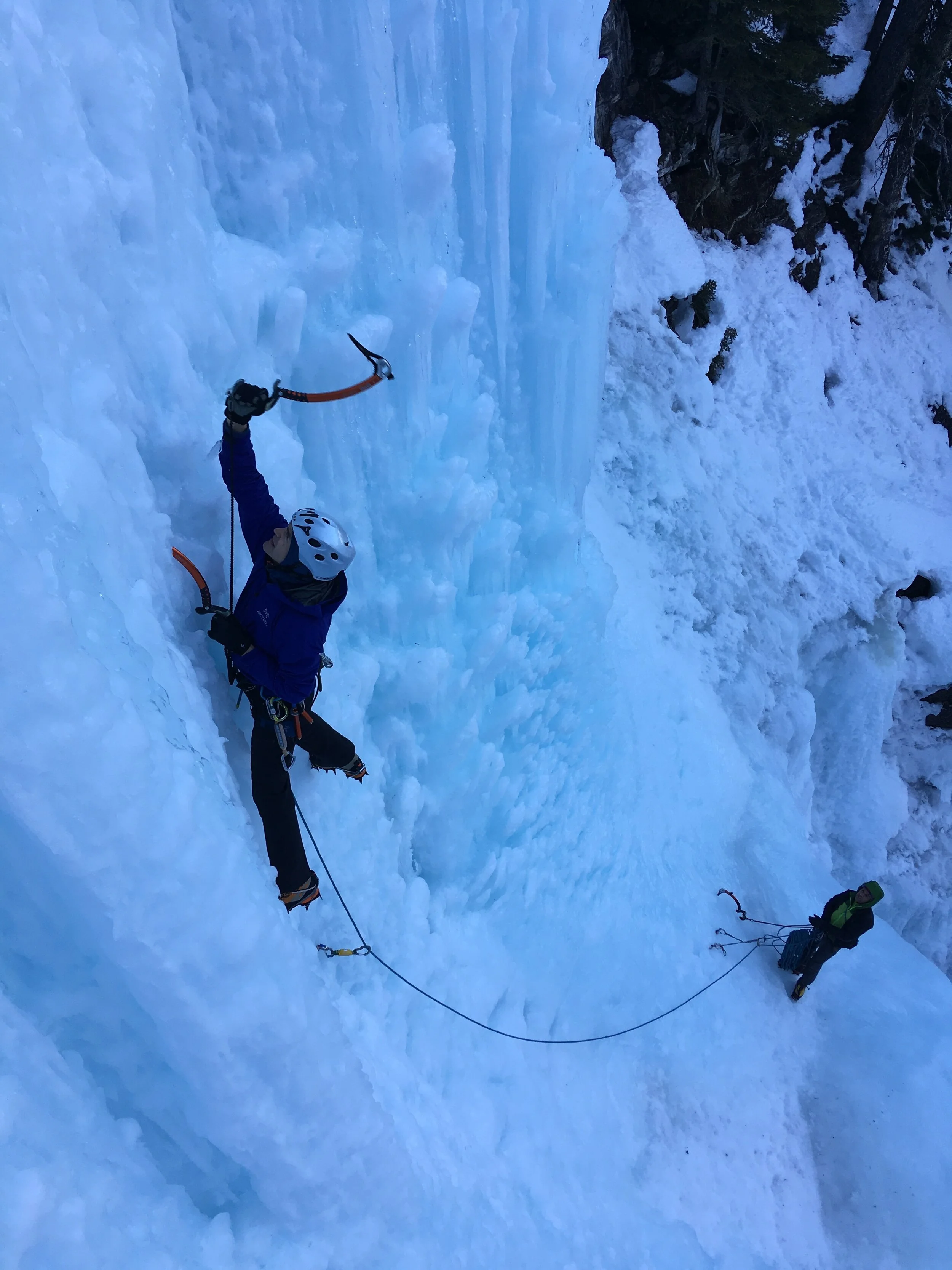 Advanced Ice Climbing / Intro to Lead Ice Climbing