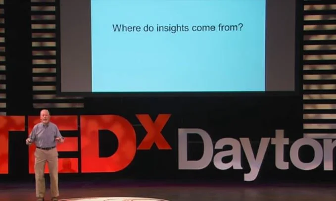 Gary Klein's talk on insights and finding the lightbulb moment