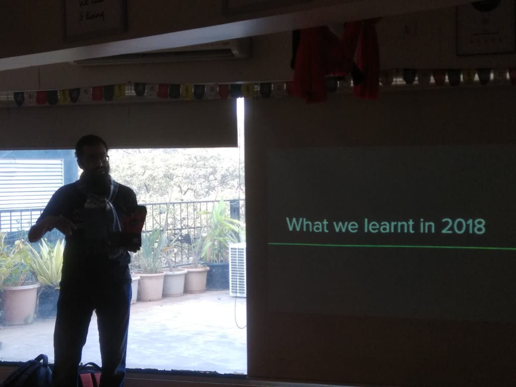 Omkar Dhakephalkar hosted the learning segment.