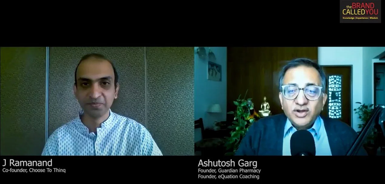 J. Ramanand on "The Brand Called You" interview series