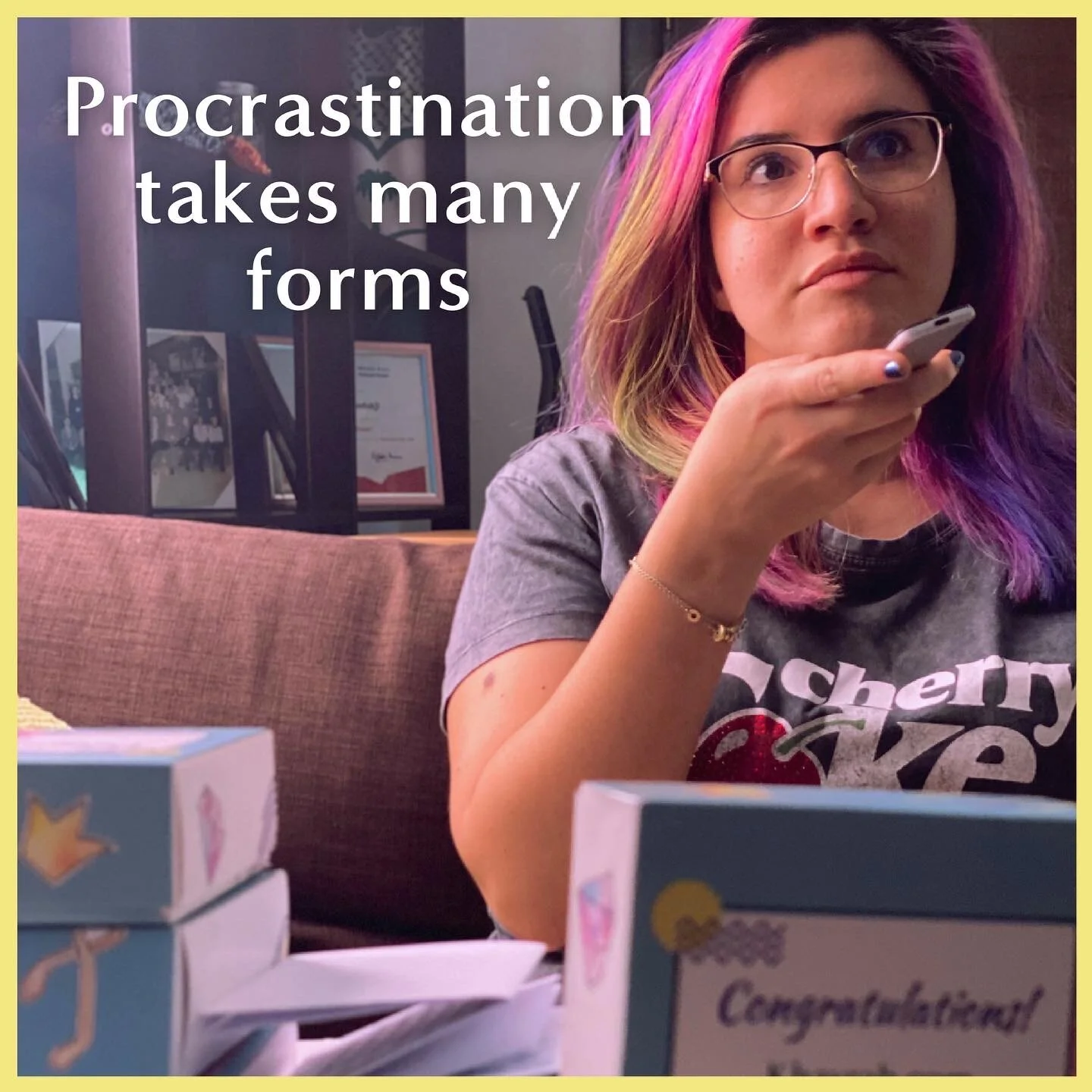 Thanks, Procrastination!