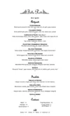 Menu — Bella Piatti