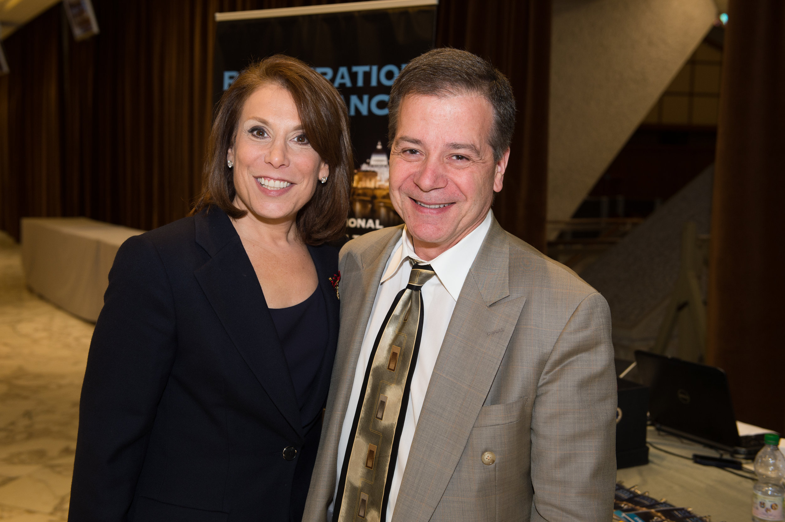 Dr. Robin L. Smith with Dr. Douglas Losordo (April 2016)