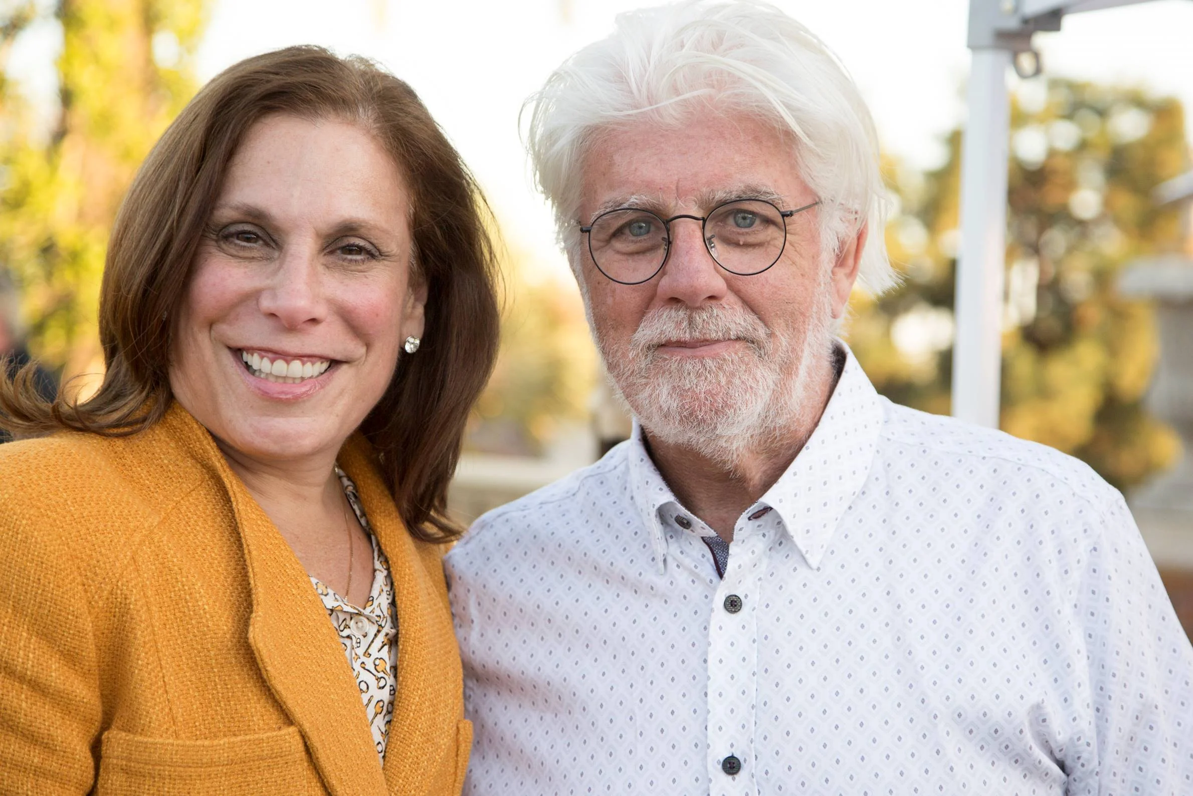Dr. Robin L. Smith with singer song writer Michael McDonald at the Launch Concert for Earth's Call