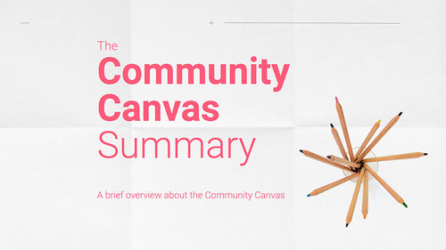 Community Canvas Summary