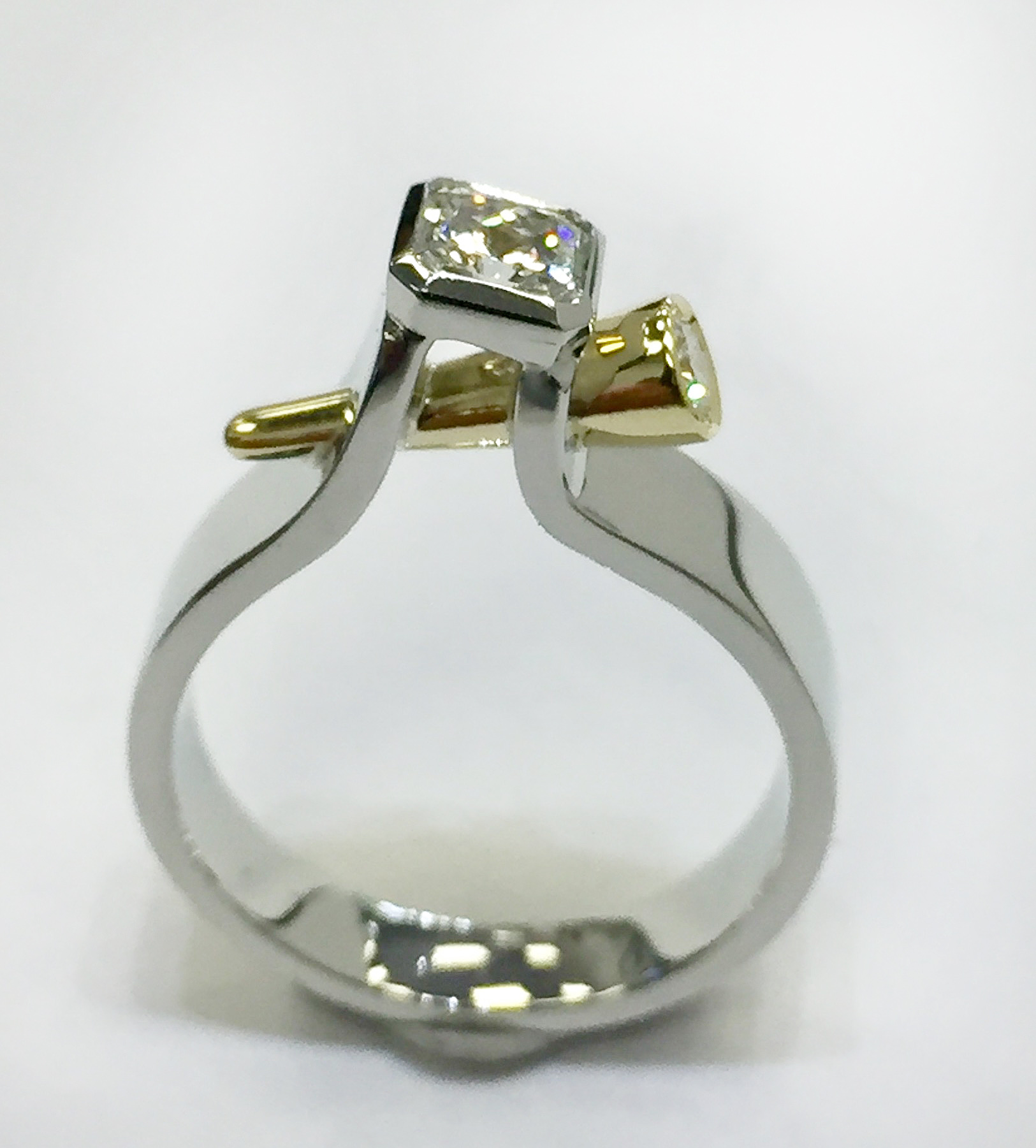 "Torch" ring