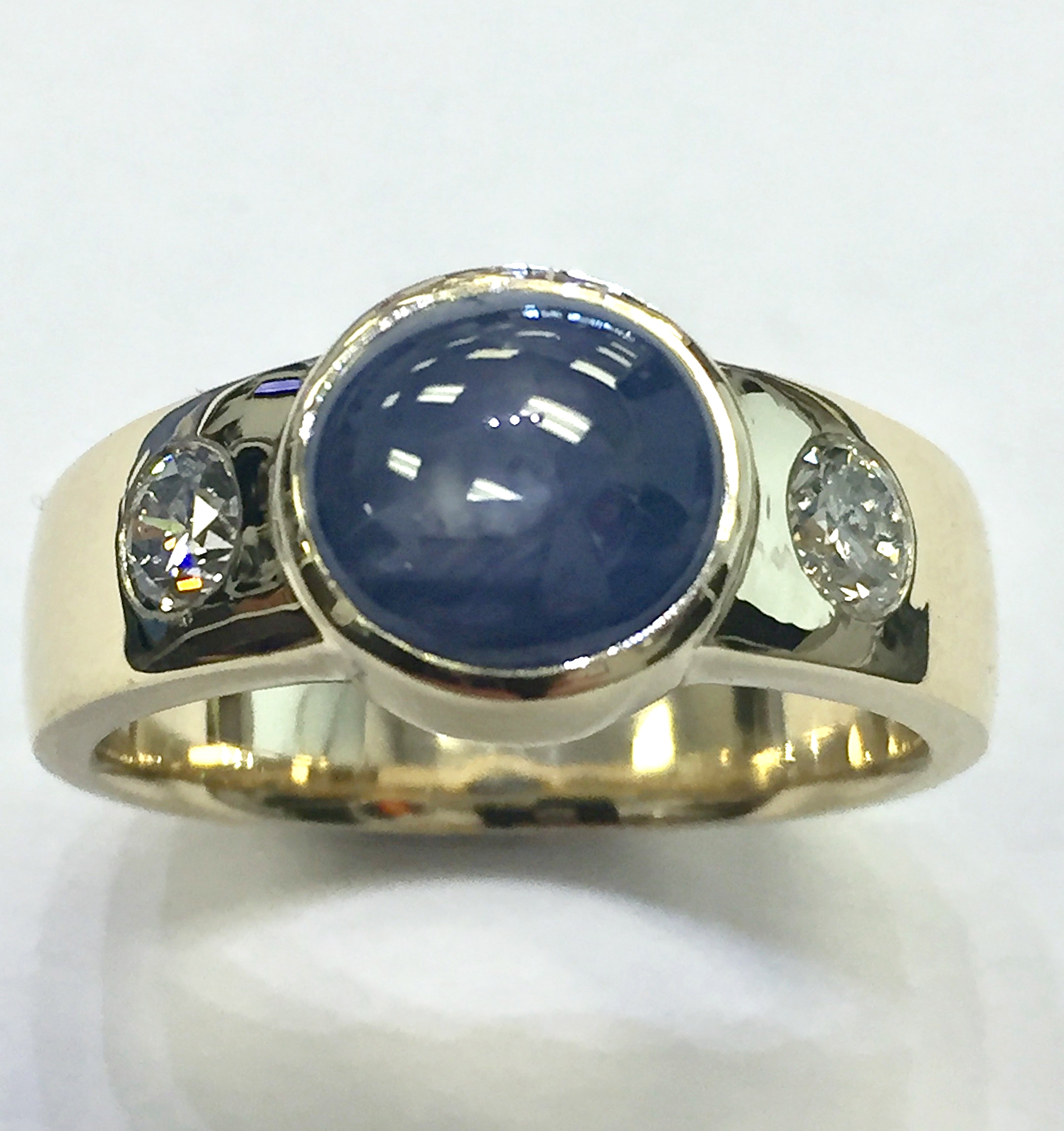 star sapphire ring