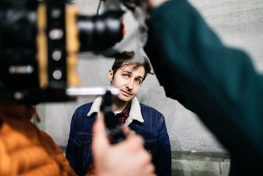 Nico Bellisario, videoclip backstage — Filippo De Dionigi