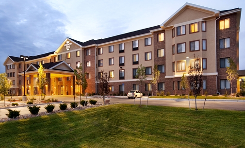 Nearby Hotels / Above: Homewood Suites by Hilton Denver