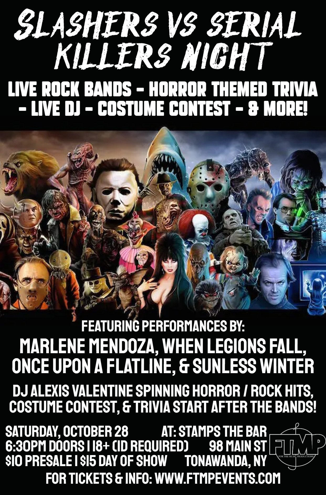 New show added - Slashers vs Serial Killers Night