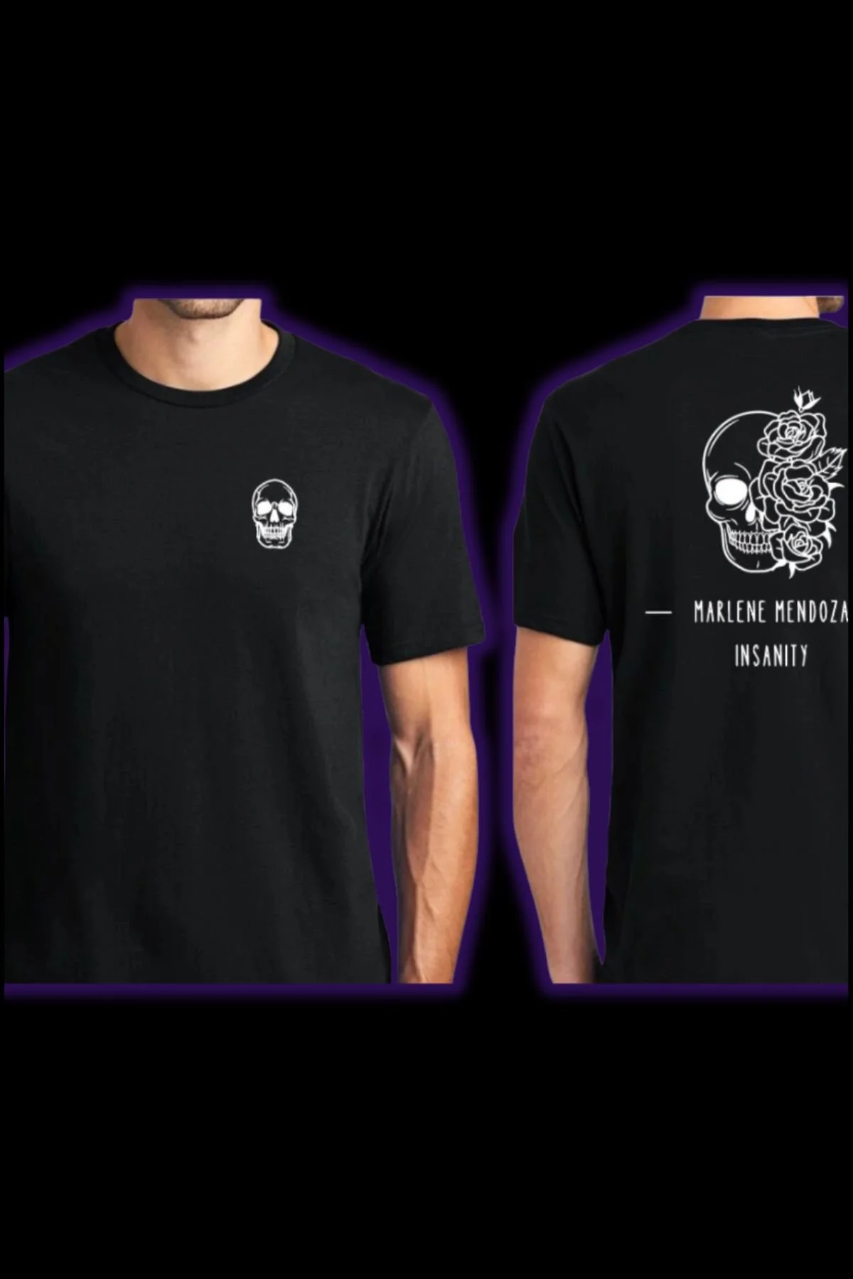 Insanity Skull T-Shirt