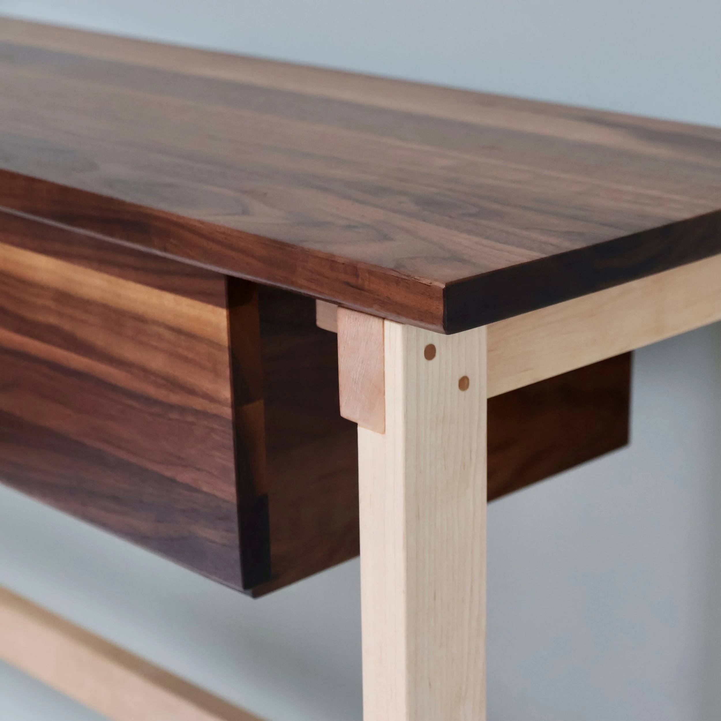 Leg detail from The Elmbridge Console Table