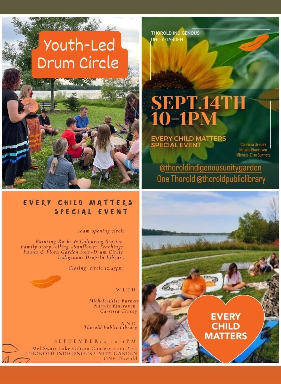 Every Child Matters Special Event at the Unity Garden