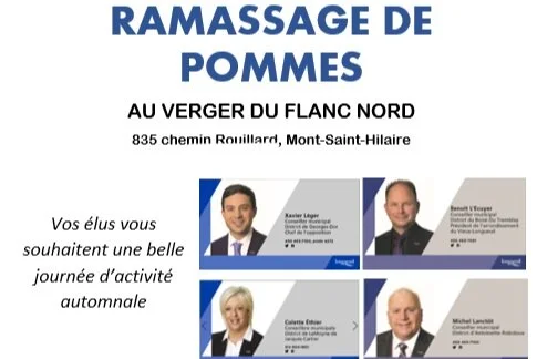 Activité de financement au Verger du Flanc Nord