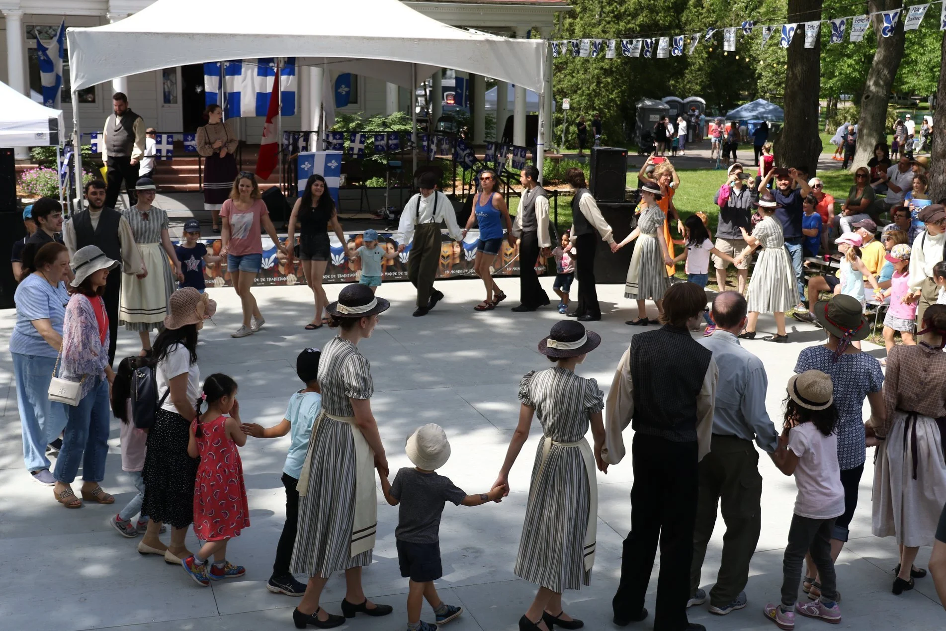 Fête nationale du Québec - ateliers au parc de la Cité