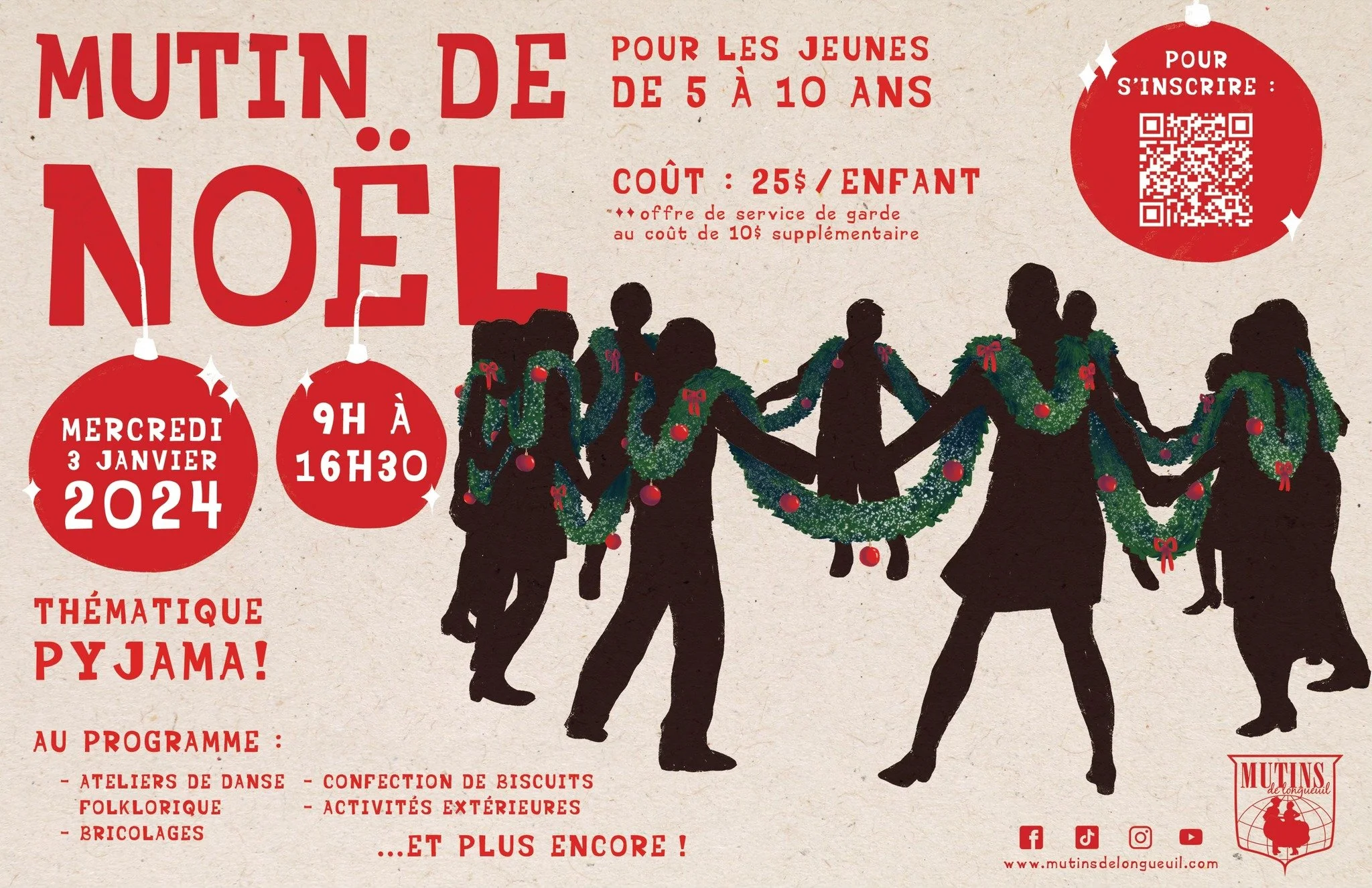 Mutin de Noël - journée camp de jour