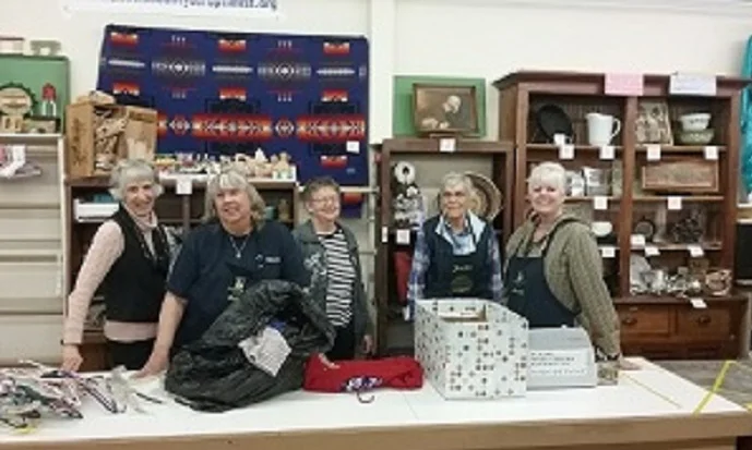 The Thrift Shop is brimming with clothing, household goods, books, electronics, knickknacks and much, much more. All at affordable prices. Come take a look.