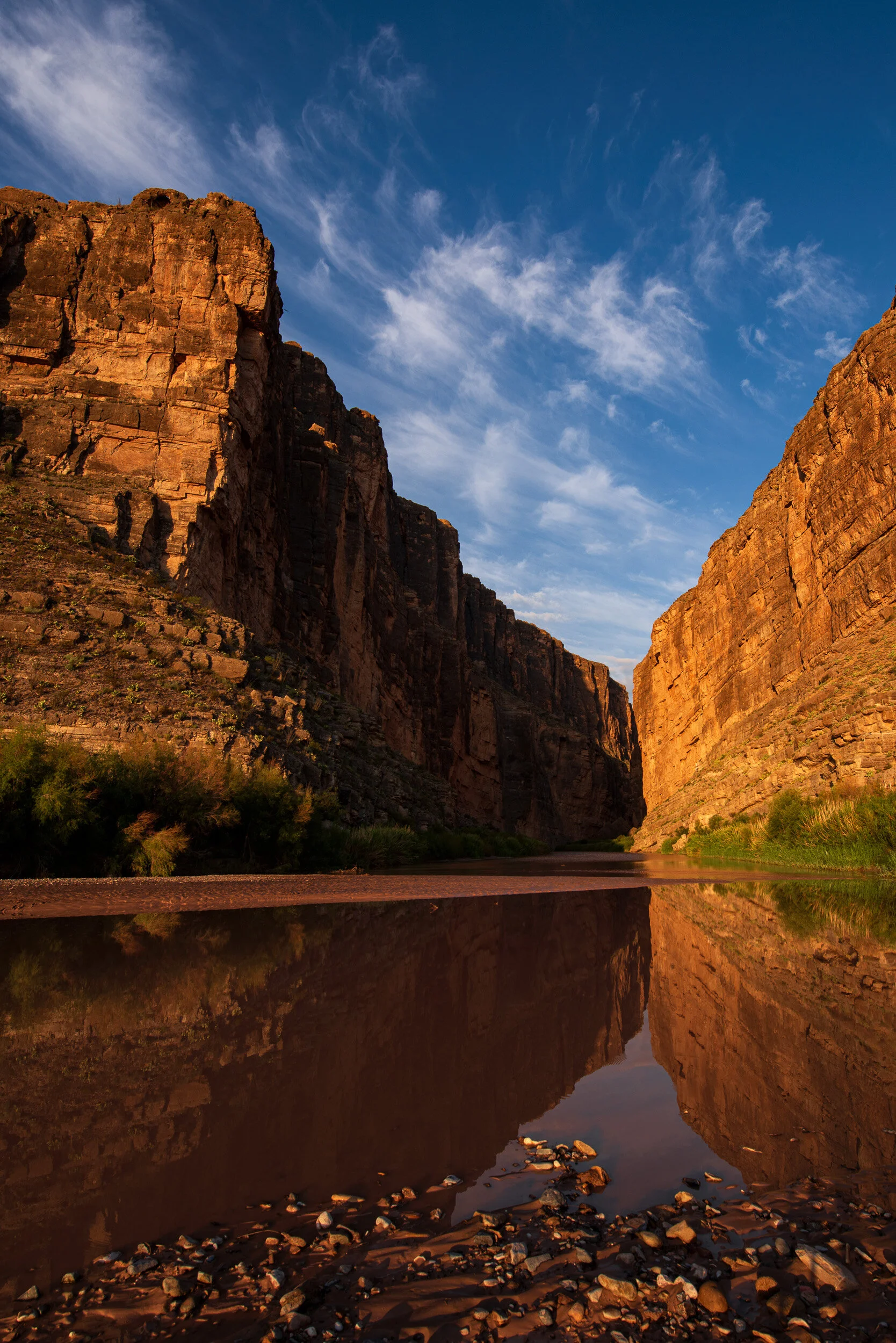 Striking Gold at Santa Elena Canyon