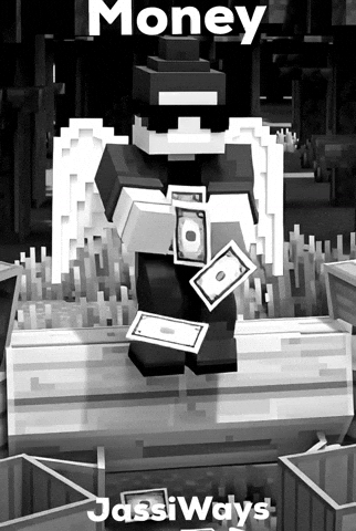 Black And White Money GIF.gif