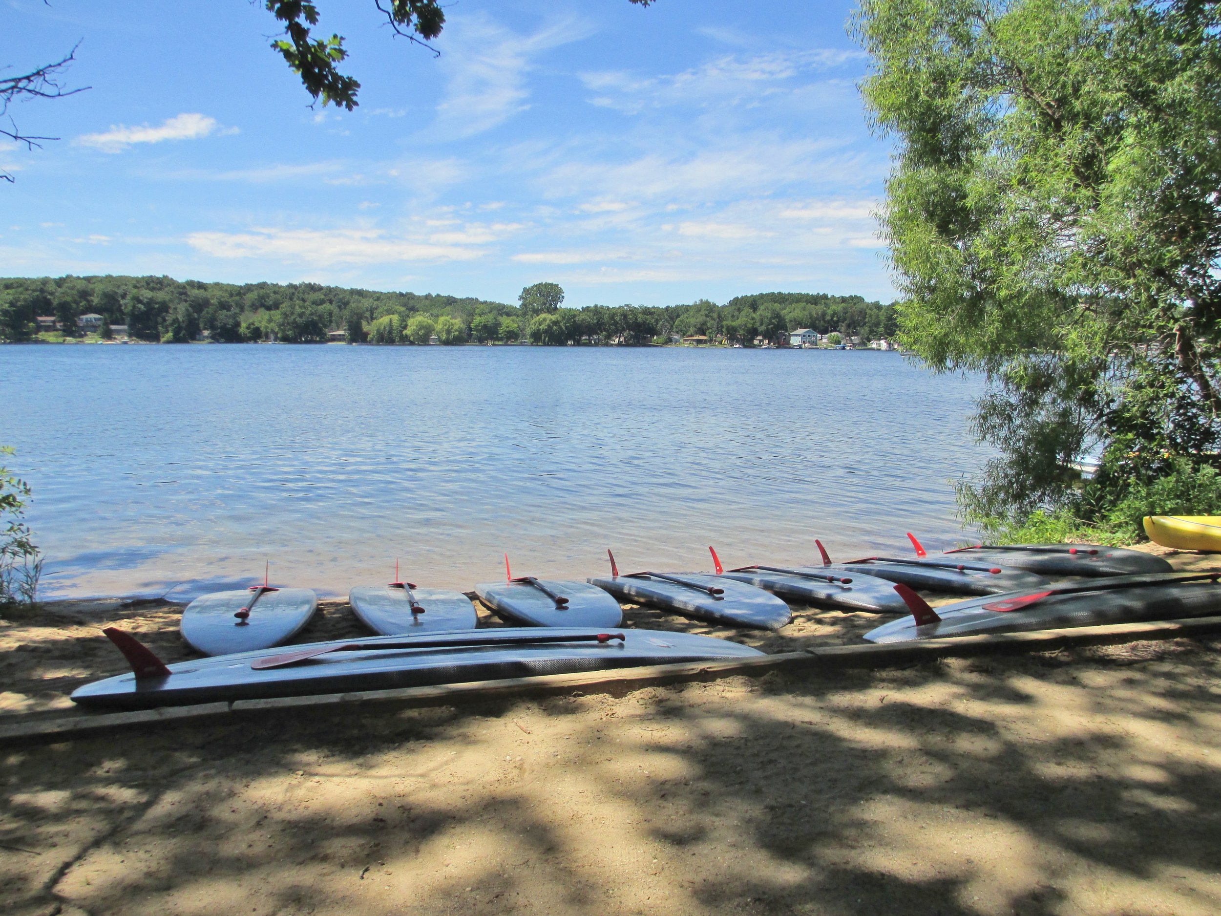 Waterfront Scenery -Paddleboard set up.JPG