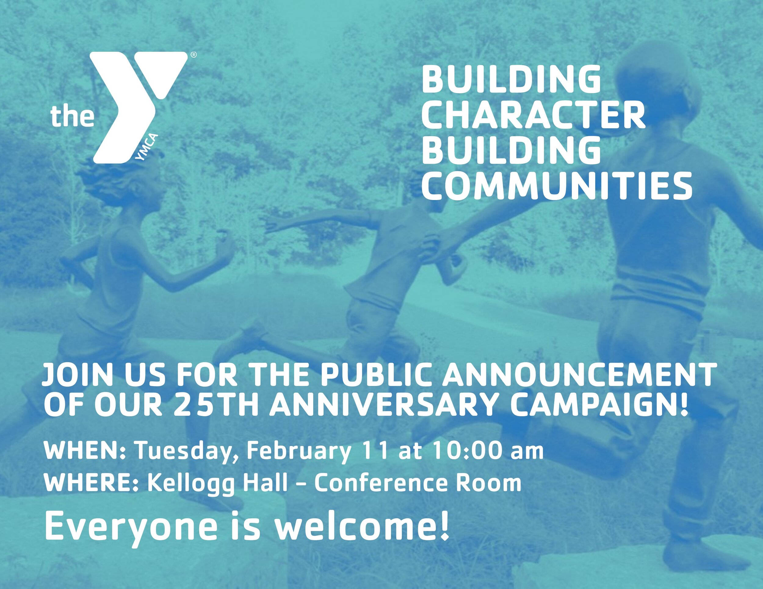 25th Anniversary Campaign Public Announcement