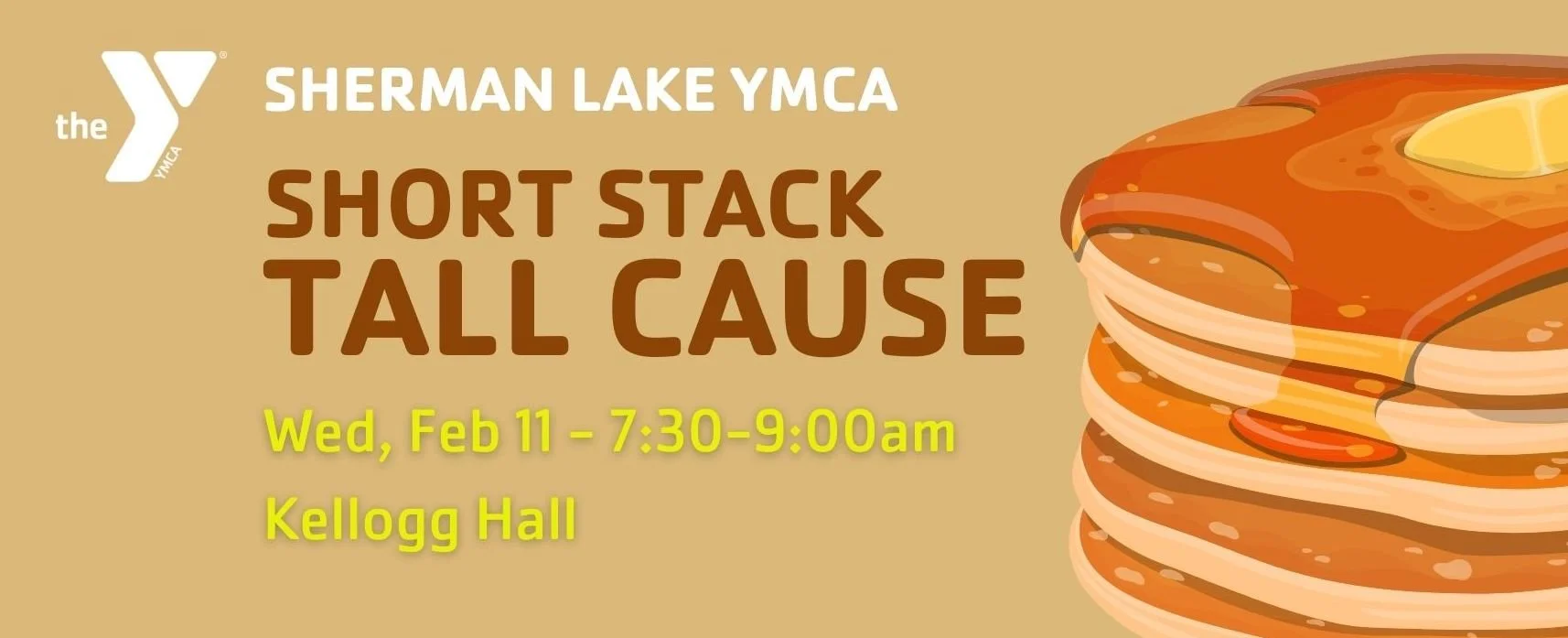 Short Stack Tall Cause Pancake Breakfast