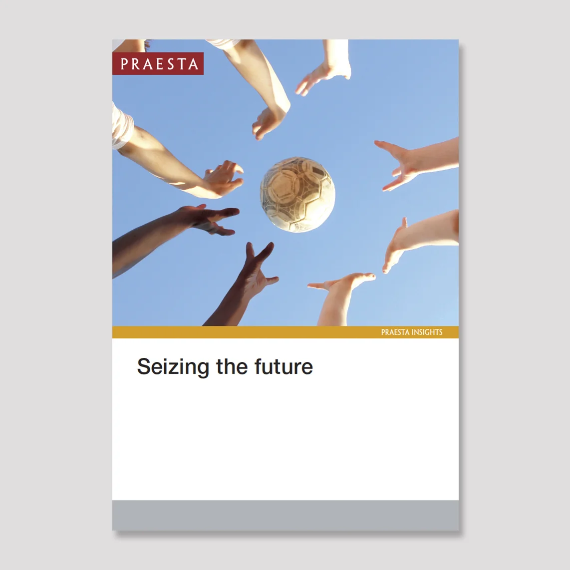 Seizing The Future Seizing the future demands an upbeat and assertive approach coupled with realism, humility and the confidence to lead by example. It involves standing back, re-evaluating and being liberated from those previous frames of reference that constrain. The most successful leaders do this while remaining true to clear guiding values. Download PDF