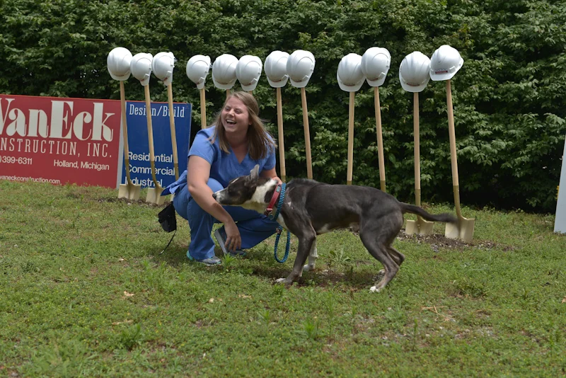 Breaking ground at Harbor Humane Society