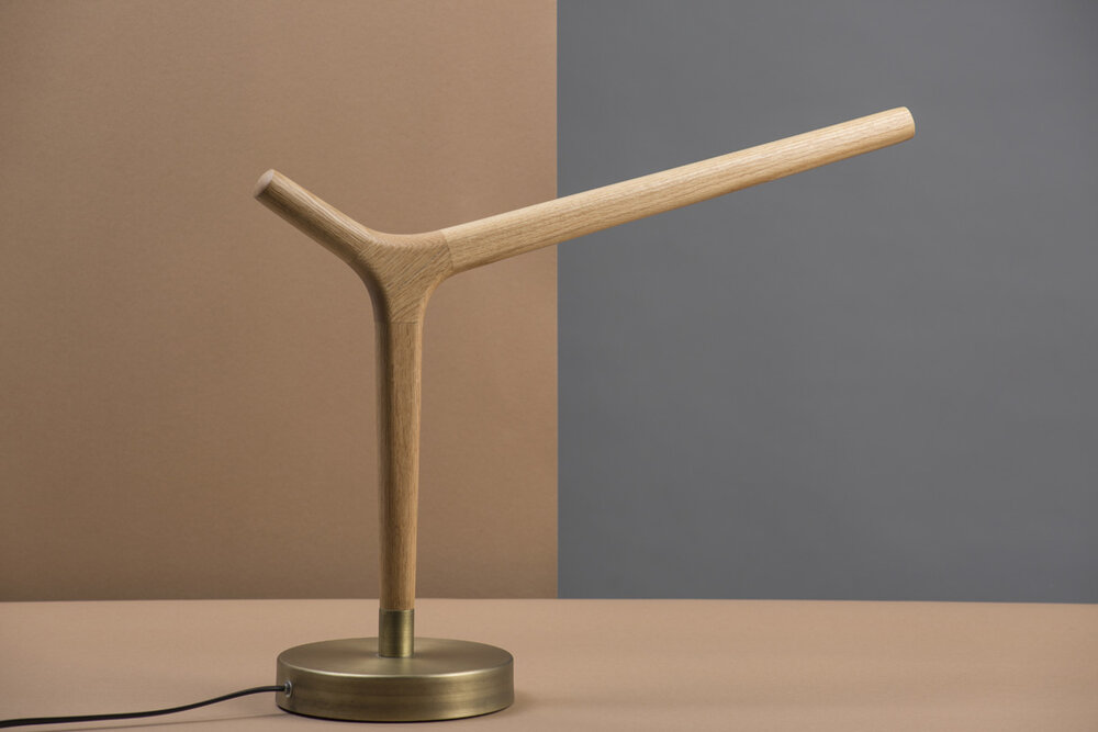Umit Caglar Designer Interior Architect Bone Table Lamp