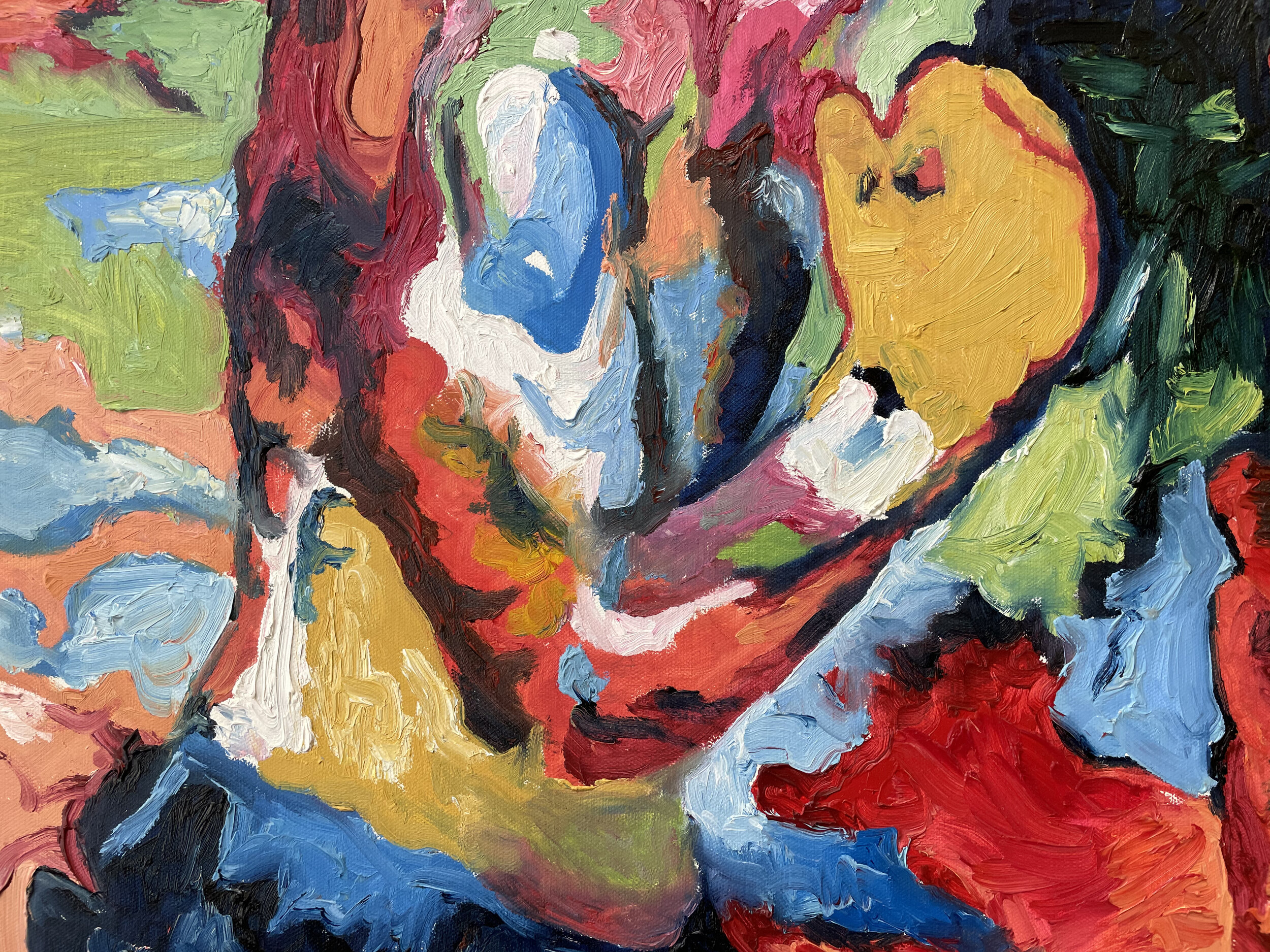 Rocky vs Apollo (detail)