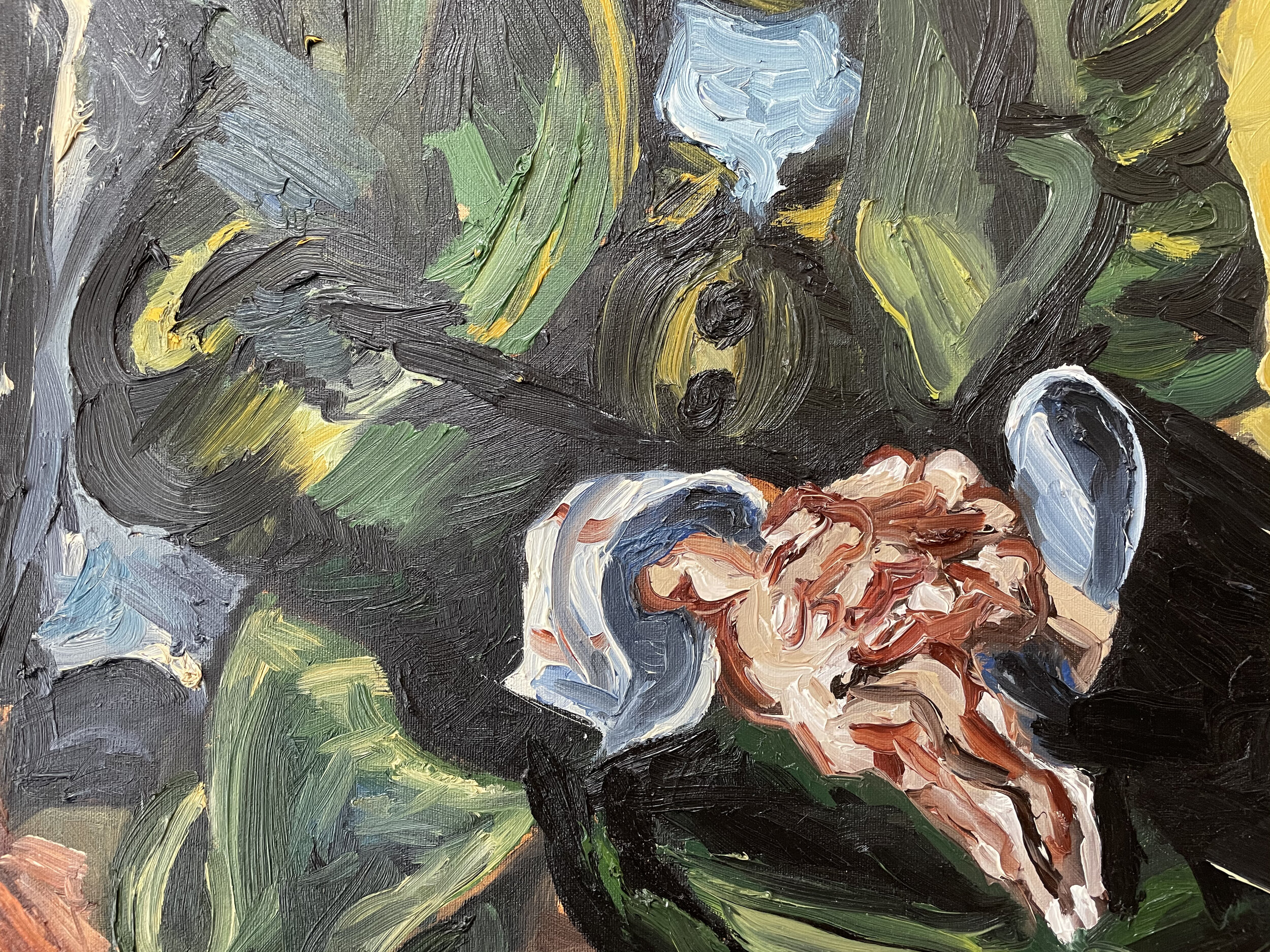 Portrait of Max Herrmann-Neisse (detail)