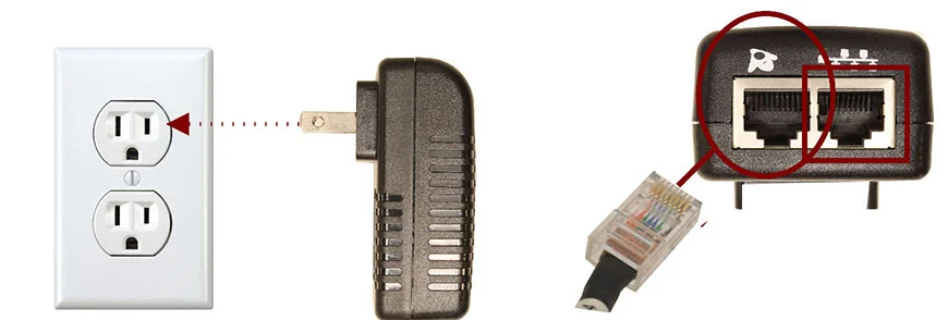 Try our smaller wall transformer style power kit for your Cisco Conference phone.