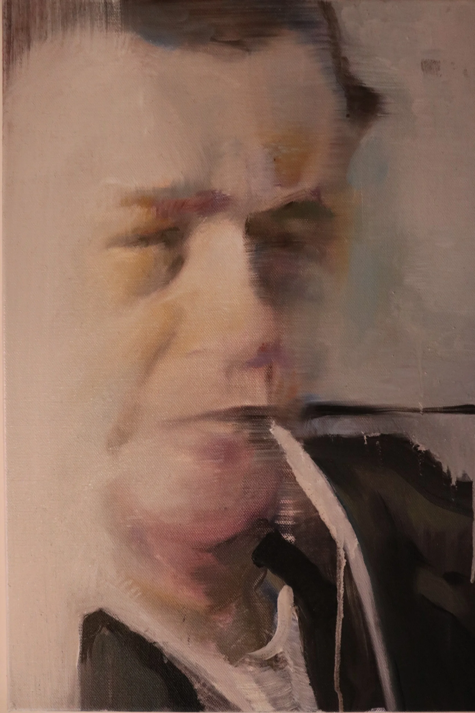 M.K. , oil on linen, 40×60 cm, 10/2016