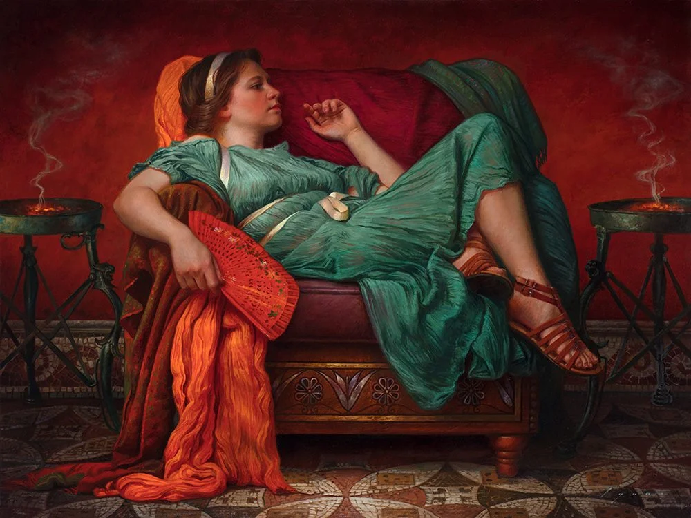 After the Dance by Howard Lyon. 1st Place. Springville Museum of Art 93rd Annual Spring Salon