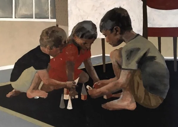 Play by Colby Sanford. Springville Museum of Art 93rd Annual Spring Salon