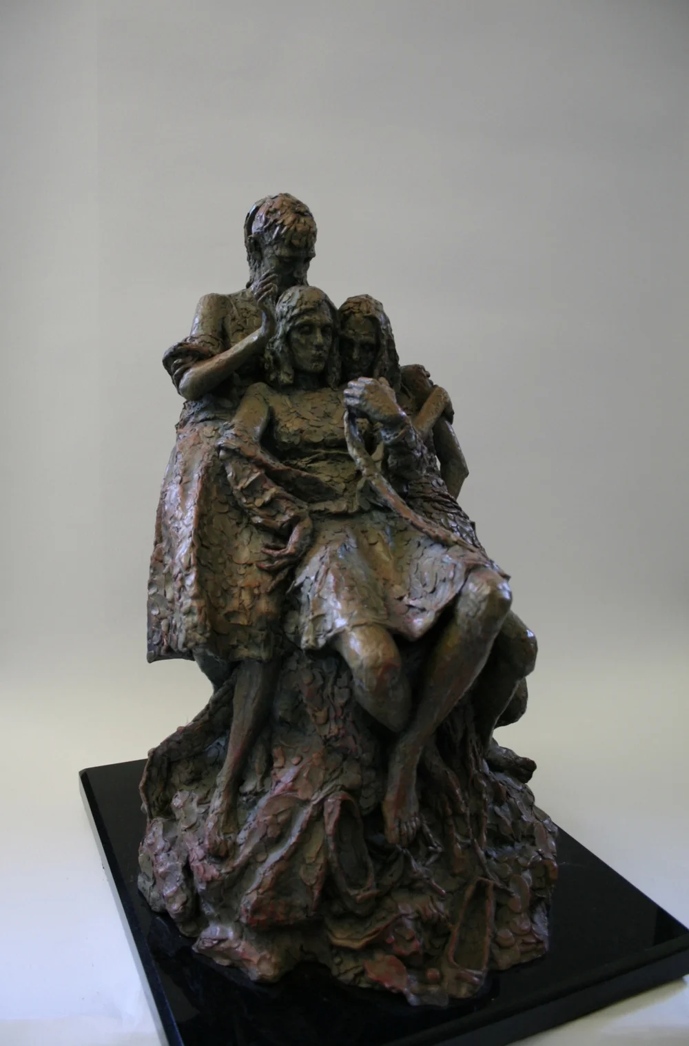 Outside the Circle (Front) by Michael Aaron Hall. Bronze. 