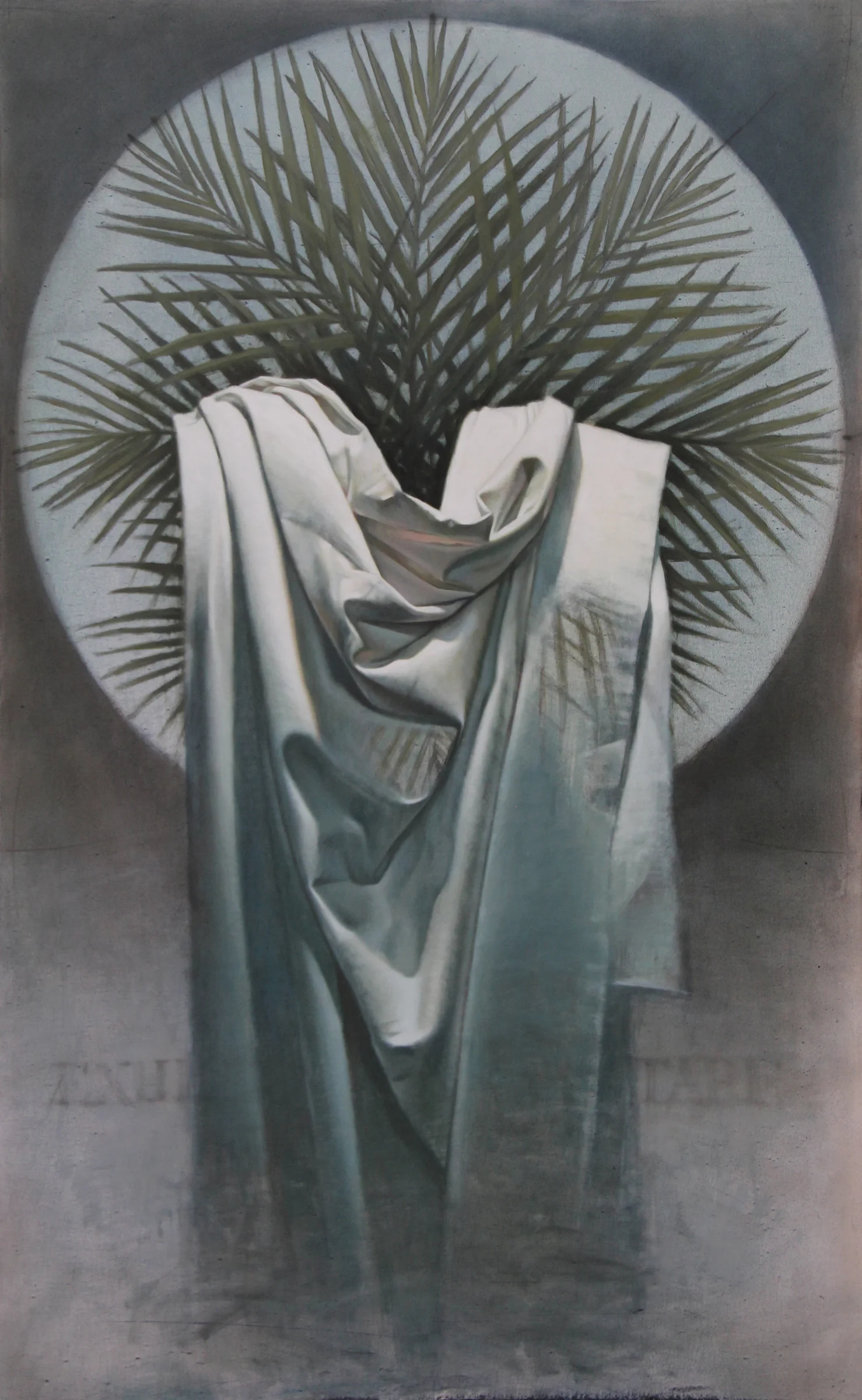 Exultare (no. 1) by Ron Richmond. 50 x 31 in. Oil on Canvas. Private Collection.