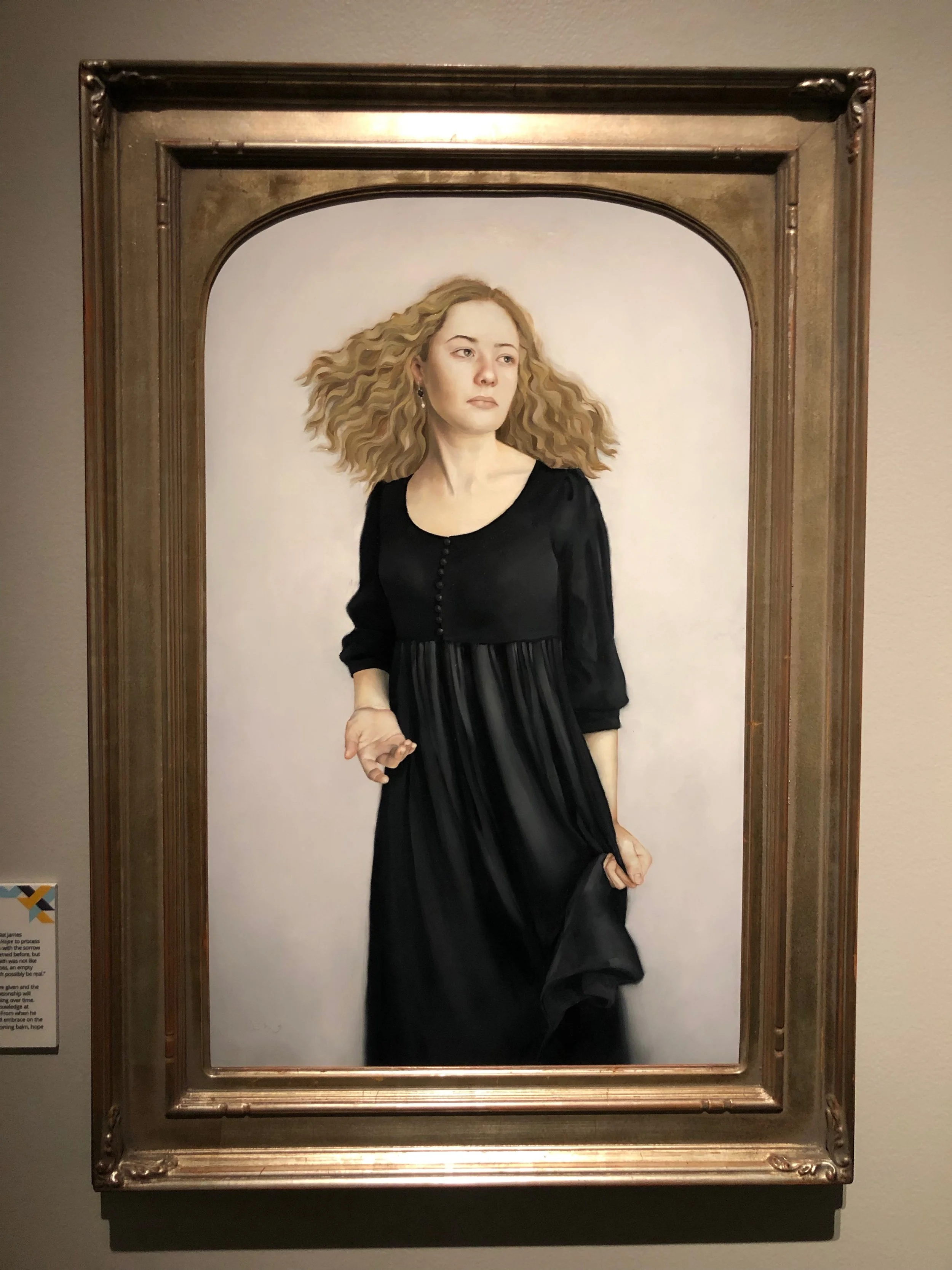 Sorrow and Hope by Emily McPhie. Oil on panel.