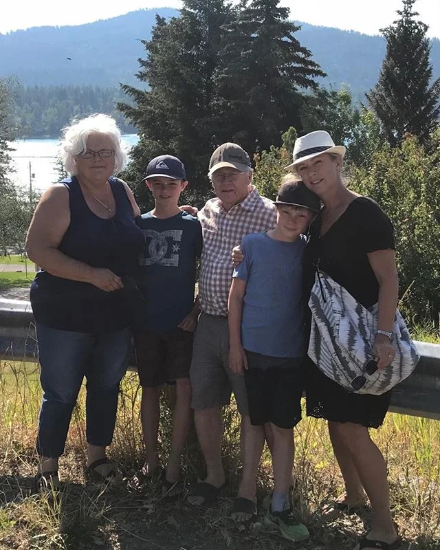 I love to work on projects, But I love my family more. The time spent with  family is the most valuable. This picture is of my sweet parents, beautiful wife and the most amazing boys a dad could ask for.